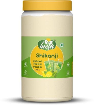 inesh Shikanji instant Premix Powder Jar 450g
