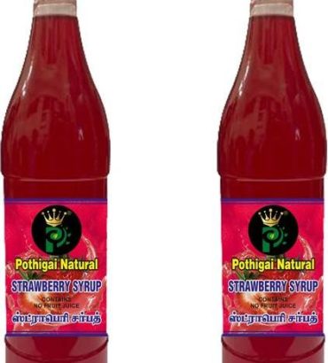 POTHIGAI NATURAL Combo Strawberry Drink 1500ml