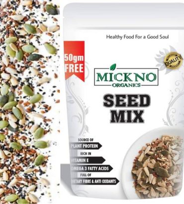 mickno organics 5-in-1 Super Seed Mix - Raw , Chia Seed...