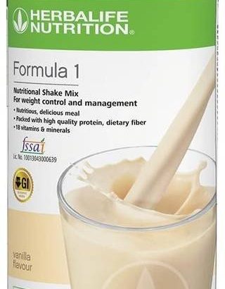 HERBALIFE FORMULA 1 NUTRITIONAL SHAKE MIX VANILA FLAVOR