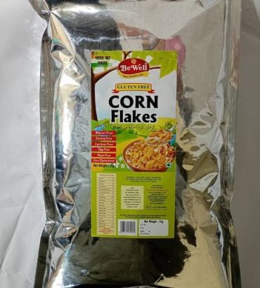 BeWell by Bewell Gluten Free Corn Flakes 1kg pack Pouch