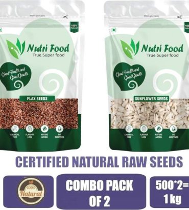 Nutri food Nutri food organic sunflower seeds and flax ...