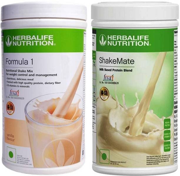 HERBALIFE Nutrition Weight loss Combo Pack New ShakeMate formula 1 vanilla flavor