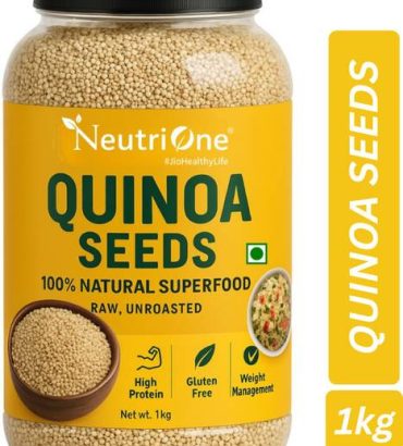 NeutriOne Quinoa Seeds White 1kg | 100% Natural Superfo...