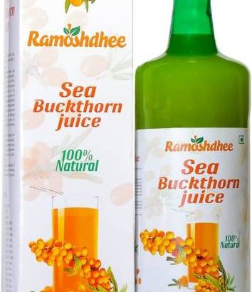 Ramoshdhee Sea Buckthorn Juice 1L | Himalayan Berries |rich in omega3-6-9-7