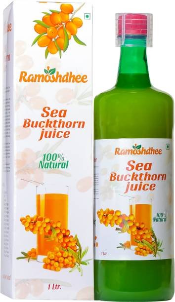 Ramoshdhee Sea Buckthorn Juice 1L | Himalayan Berries |rich in omega3-6-9-7