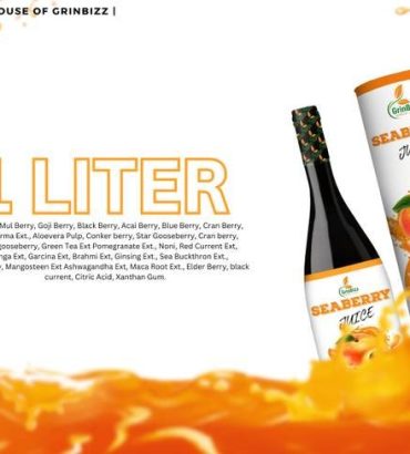 grinbizz Seaberry Juice Natural Support To Healthy Heart