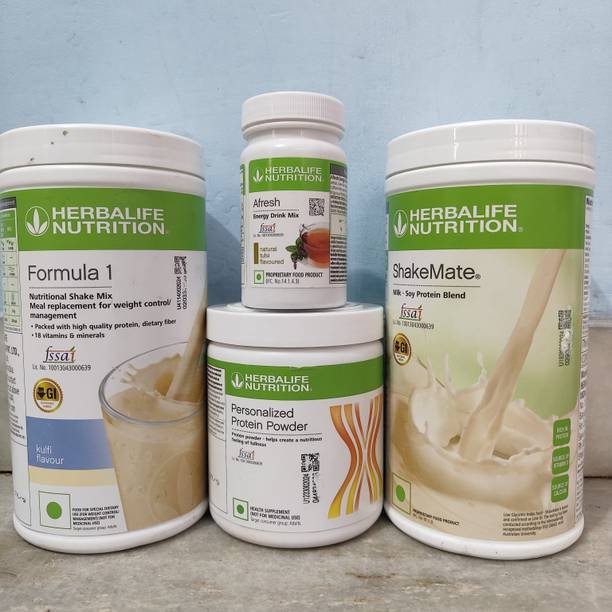 HERBALIFE WEIGHT LOSS COMBO KULFI SHAKE MATE PP200 AFREH TULSI