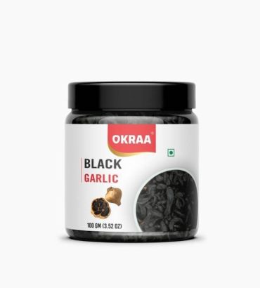 OKRAA Black Garlic | Fermented Black Garlic | Herbal Blend