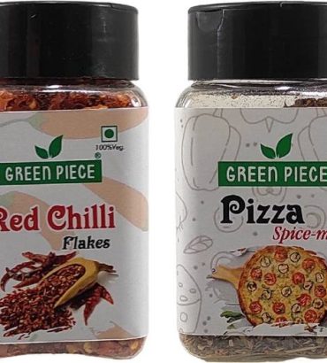 GREEN PIECE Red Chilli Flex (50g), Pizza Seasoning