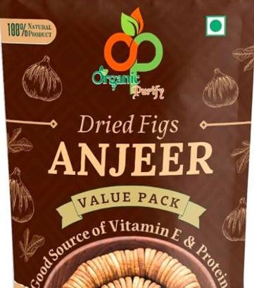 Organic Purify Afghani Anjeer | Figs | Dried | Figs