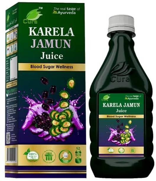 Cura Karela Jamun Juice | Diabetes Wellness