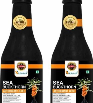 Srishma Sea Buckthorn Juice, Himalayan Berry, Enrich With omega 3-6-9-7