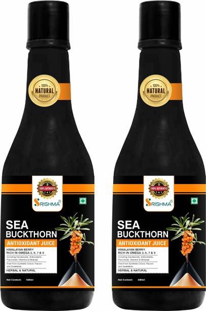 Srishma Sea Buckthorn Juice, Himalayan Berry, Enrich With omega 3-6-9-7