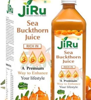 JiRu Sea Buckthorn Pulp Juice | Omega 3,6,7,9, and Supee Antioxidants