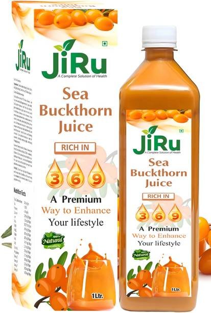 JiRu Sea Buckthorn Pulp Juice | Omega 3,6,7,9, and Super Antioxidants