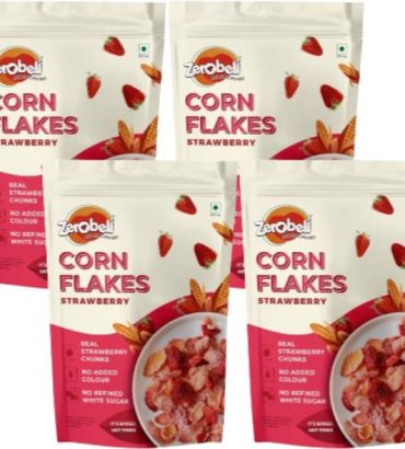 Zerobeli Strawberry Corn Flakes