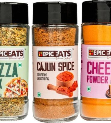 EPICEATS Cheese Powder (45 gms)|Cajun Seasoning (45 gms