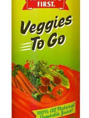 NATURE'S FIRST Veggies to Go Natural, 1440 ml (Pack of 6)