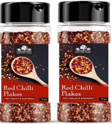 NATURE YARD Chilli Flakes Seasoning for Pizza, Pasta