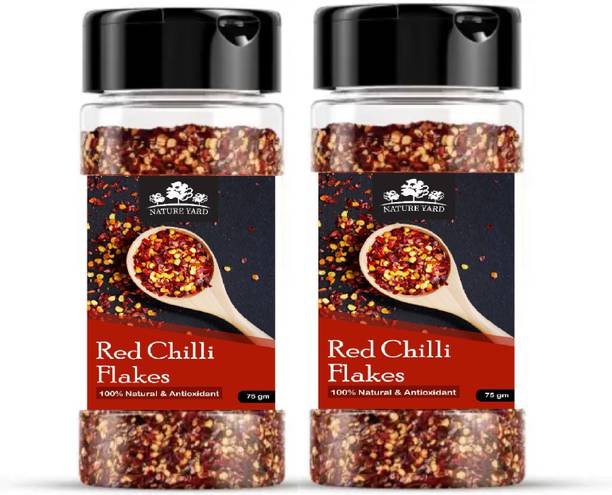 NATURE YARD Chilli Flakes Seasoning for Pizza, Pasta