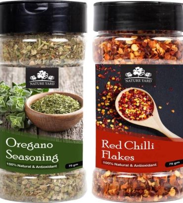 NATURE YARD Oregano & Chilli Flakes Seasoning -150 gm