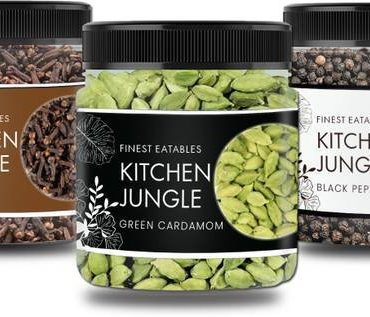 Kitchen Jungle Spices Combo Pack - (Black Pepper + Gree