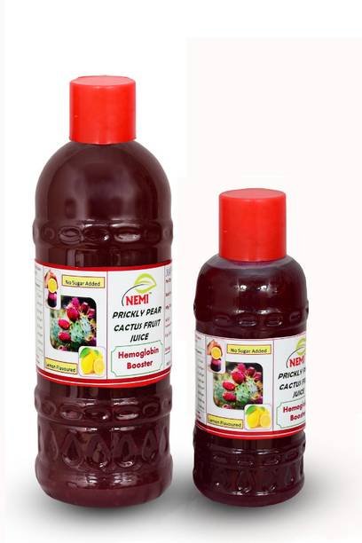 nemi prickly pear cactus fruit juce no added sugar combo 1000ml