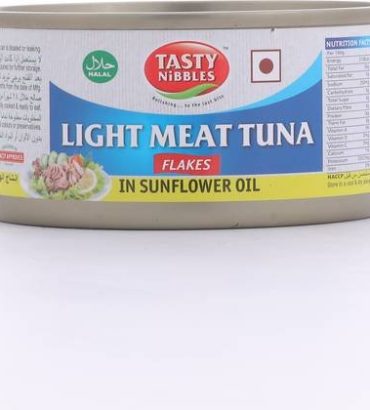 Tasty Nibbles LIGHT MEAT TUNA FLAKES IN SUNFLOWER OIL S