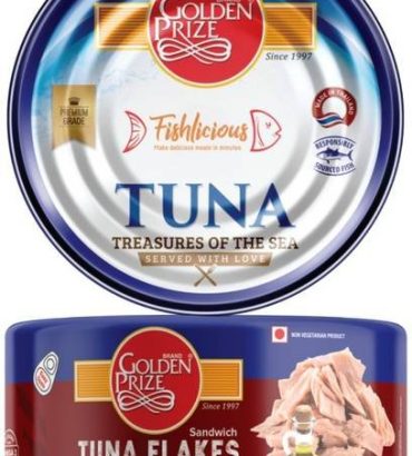 Golden Prize Tuna Flakes in Oil with Red Chili and Tuna