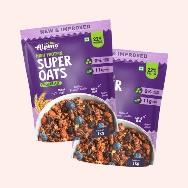 ALPINO High Protein Super Oats Chocolate | 21% High Protein