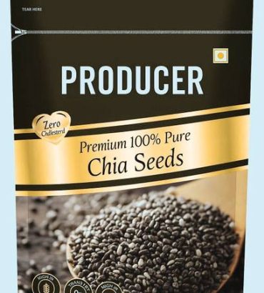 PRODUCER Premium Raw Chia Seeds | High in Omega-3, Fibe...