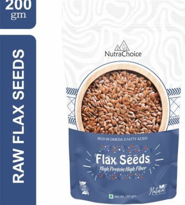 NutraChoice Raw Flax Seed, Rich in Omega 3 Weight Loss
