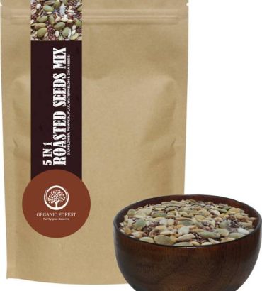 organic forest 5 in 1 Super Seeds Mix, 250gm Premium Qu...