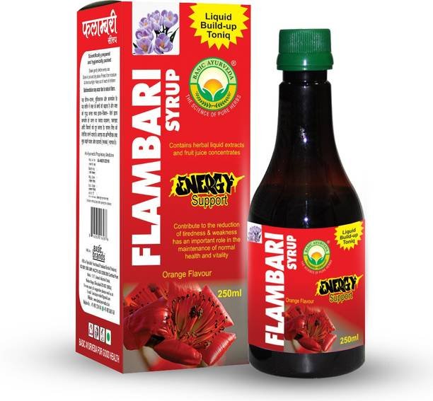 Basic Ayurveda Flambari Syrup Orange 250 Ml