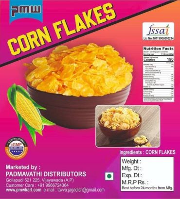 PMW Grade A Quality - Dry Corn Flakes - Dried Maize Poha