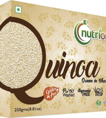 Nutriorg Certified Organic Raw Unroasted White Seeds wi...