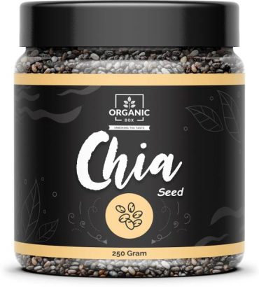 Organic Box Raw Chia Seeds For Eating Unroasted chia Se...