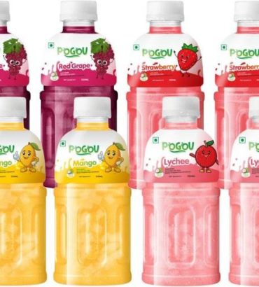 POGOU Red Grape, Strawberry, Mango & Lychee Drink Juice