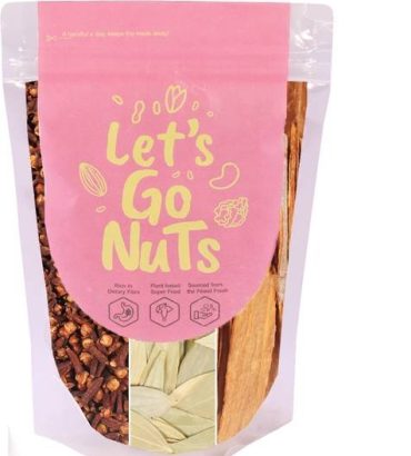 Let's GoNuts Cinnamon Stick Dalchini 200g Cloves 50g