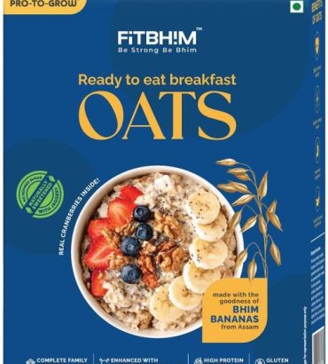 Pro-To-Grow Fitbhim Ready-to-Eat Jaggery Oats