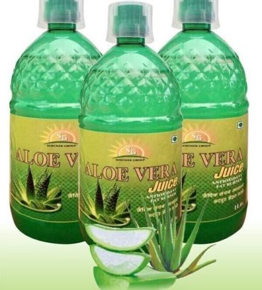 Sunchan Group Aloevera Juice Pure Oraganic Herbal 1000*3 ml