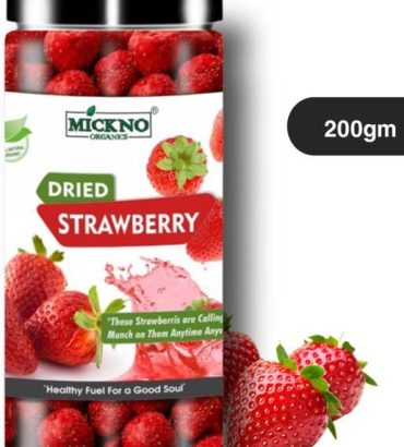 mickno organics Whole Dried American Strawberries Exoti...