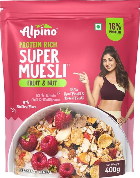 ALPINO Peanut Super Muesli Fruit & Nuts Box