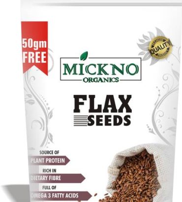 mickno organics 100% Organic Flax Seeds For Weight Loss...