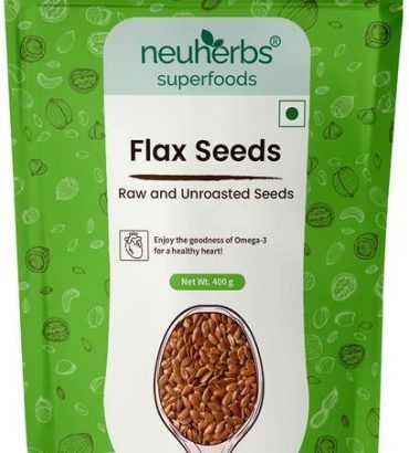 Neuherbs Raw Unroasted Brown Flax Seeds