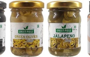 GREEN PIECE Black Olives, Green Olives, Jalapeno Sliced