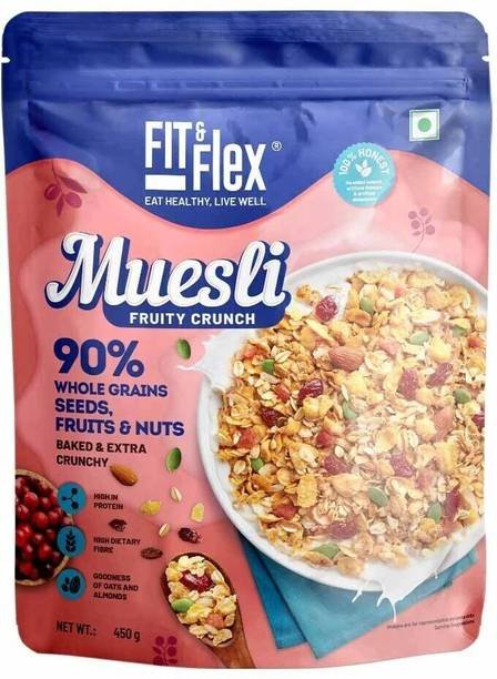 FIT & Flex Baked Muesli - Fruity Crunch - 450g Pouch