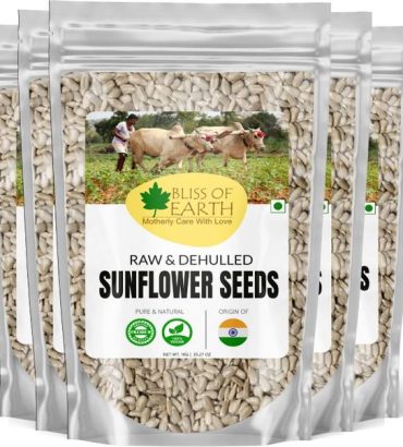Bliss of Earth Naturally Organic Sunflower Seeds 5x1kg ...