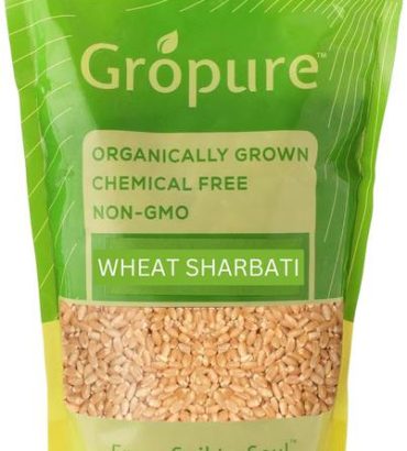 Gropure Organic Wheat Sharbati Whole Wheat